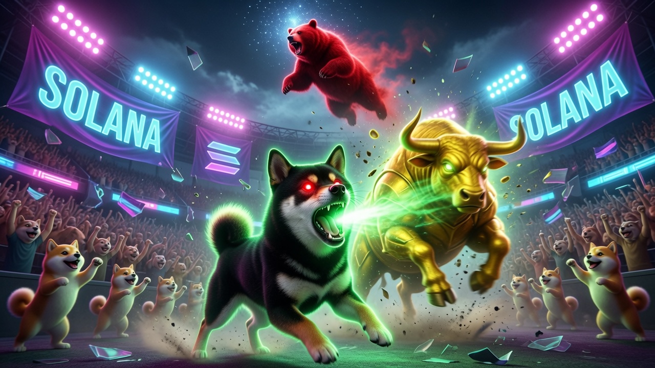 Black Shiba art